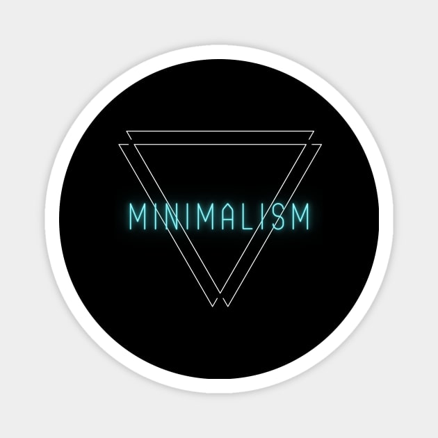 Minimalism Magnet by DARKWAYER